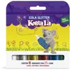 Cola glitter coala 6 cores