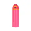 Tapa Abatible Transfronteriza Taza para Fruta de Doble Uso Acero Inoxidable Sellada a Prueba de Fugas Taza Térmica Portátil para Exteriores con Asa Taza de Viaje