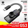 Tarjeta de Sonido USB Puji Transfronteriza Gs3 Tarjeta de Sonido Virtual 7.1 Adaptador Convertidor para Auriculares Computadora de Escritorio Portátil