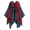 Xale Etnia Yunnan Estilo Outono/Inverno Xizang Yunnan Imitação Caxemira Manto Capa Jacquard Xale para Aquecimento