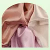 Falda Elástica Alta de Seda con Brillo Brillante Grande Elástica Suave de Poliéster Satén Falda Ajustada Ceñida Ropa Interior Tejido para Ropa Interior