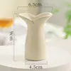 Vaso Cerâmico Pequeno de Mesa Estilo Ins para Decoração de Quarto, Objetos Pequenos, Flores Artificiais Quentes, Decoração de Escritório