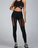 Pantalas Esportivas de Corrida Fitness Elásticas Respiráveis com Painéis de Malha Cruzados Europeus e Americanos Site Independente da Amazon Calças Casuais