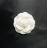 6.6cm Terciopelo Grueso de Gama Alta Flor Pequeña Camelia Accesorios para el Cabello Pasador Broche Corsage Pasador