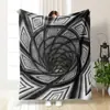 Manta de franela engrosada de dibujos animados para siesta en la oficina, manta para aire acondicionado, funda de manta para sofá, manta de verano DIY, venta al por mayor
