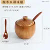 Cuenco de Madera de Azufaifo Estilo Japonés para Niños, Bebés y Adultos, Bol Grande para Sopa, Bol de Madera, Vajilla, Bol para Fideos Instantáneos, Logo Personalizado de Madera