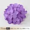 Flores artificiales de tono morado, abanico de novia, linterna de festival, pasador DIY, birrete de graduación, kit de materiales para tocado