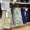 Pantalones cortos deportivos de trabajo japoneses para hombres y mujeres, primavera y verano, holgados, con bolsillos grandes y cintura elástica, 467159