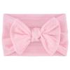 Venta caliente transfronteriza, tocado para niños, lazo de nailon jacquard, diadema para bebé con borde ancho, banda para el cabello para el cuidado del bebé