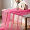 Tela de malla morada, mantel para postres de boda, cortina de fondo para fotos, no requiere corte para múltiples tomas