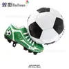 Copa del Mundo Temática Trofeo de Fútbol Base de Pie Grande Decoración de Escena de Fiesta de Celebración de Camiseta Globos de Papel de Aluminio