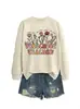 Enséñales ámales Amazon eBay sitio independiente sudaderas de moda y elegantes para mujer de otoño e invierno para comercio exterior