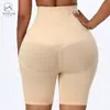 Pantalones tipo boxer populares de cintura alta transfronterizos con control de abdomen, Pantalones largos moldeadores sin costuras, Pantalones moldeadores transpirables, Pantalones levanta glúteos