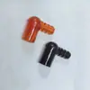 Adaptador de tubo de drenagem para bandeja de chá cotovelo conector de mangueira mesa de chá mesa de chá saída de água do mar do chá cotovelo de plástico peças de reposição para conjunto de chá