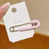 Pinzas para el Cabello Lisas de Colores Caramelo para Mujer, Pinzas para Flequillo, Pinzas Laterales para Cabello Suelto, Pasadores Simples y Versátiles, Pinzas de Pato, Nuevos Accesorios para el Cabello