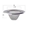 Malla de filtro de acero inoxidable tazón de cocina cesta de fregadero filtro cuenco para verduras alcantarilla basura filtro anti-atasco