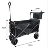 Equipo para exteriores, carrito de camping para exteriores, carrito de puesto plegable, carrito de puesto portátil, carrito de campamento, carrito de reparto