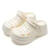 Zapatos Croc Puximanwei Moda Padre-Hijo Zapatos de Playa Verano para Mujer Transpirables Antideslizantes Suela Gruesa Zapatos Croc Exteriores