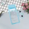 Atacado de fábrica uma variedade de bolsa impermeável para celular de natação, praia, camping, cor PVC, tela sensível ao toque, capa transparente à prova d'água para celular