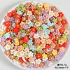 Flores Artificiales Mixtas Pegamento en Crema DIY Funda para Teléfono Móvil Accesorios de Resina Pasador Joyería Imán para Refrigerador Llavero Material