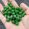 Verde Esmeralda Passe-partout Estilo Antigo Jade Contas Soltas Quartzo Verde Jadeite Contas Cilindricas Pulseira Colar Acessórios de Joias Contas