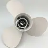 POLYDA Adecuado para Motor Fuera de Borda Hanbang Marino Hélice de Aleación de Aluminio Rueda Antisalpicaduras Uso Marino