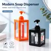 Frasco Transparente Vazio de Alta Qualidade para Uso Doméstico, Adequado para Gel de Banho, Loção, Sabonete Líquido de Hotel, Frasco de Viagem com Bomba Recarregável