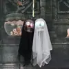 Gasa de Halloween Calavera Fantasma Colgante Decoración de Horror Brillante Fantasma Colgante Bar Casa Embrujada Lugar de Evento Diseño de Accesorios