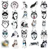 50 Husky Graffiti Personalidad Dibujos Animados Transfronterizo Lindo Perro Animal DIY Monopatín Equipaje Pegatina Impermeable