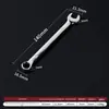 Chave de Flor de Ameixa Acabamento Espelhado de Dupla Finalidade, Chave de Boca, Ferramenta de Reparo Automotivo, Chave de Boca, Chave de Boca Fixa para Reparo Automotivo 6mm-32mm