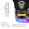 Luces LED de panal con atenuación continua y temperatura de color ajustable, adecuadas para estaciones de trabajo de detailing de automóviles, garajes y sitios de construcción.; Opciones al por mayor y OEM disponibles