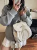 Nova Mochila Saco de Pano com Cordão de Grande Capacidade 2026 Versão Coreana Estilo Ins Mochila de Uso Diário para Mulheres Bolsa de Viagem Escolar