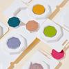 Placa de Sombras de Ojos Mismo Estilo de Marca Molde de Pulpa Moldeada Personalizada Empaque Cosmético Revestimiento Empaque de Almacenamiento Biodegradable