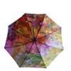 Guarda-chuva de Cabo Longo para Homem de Negócios Guarda-chuva de Golfe Grande Reto Duplo Automático Guarda-chuva Quadrado Impresso com Logo Presente
