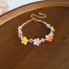 Accesorio de Vacaciones: Pulsera Multicolor de Cuentas de Cristal y Perlas de Arroz de Múltiples Capas, Joyería de Mano Bohemia Lujosa y de Alta Gama