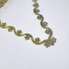 Ouro Galvanizado Transfronteiriço Strass de Diamante Tira de Diamante Prensado Acessórios de Joias para Roupas Renda de Diamante de Arame Fabricante da Fonte
