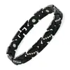 Pulsera Magnética Popular Transfronteriza Europea y Americana, Elegante Aleación de Trébol de Lujo Ligero Incrustada con Diamantes, Pulsera Magnética de Una Fila para Mujer