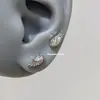 Brincos de Clipe de Asa Únicos e de Nicho para Mulheres, Brincos de Titânio com Fecho de Rosca, Targuilhas Cocleares, Brincos Empilháveis de Múltiplos Furos