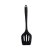 Espátula de Silicona, Utensilios de Cocina de Grado Alimenticio, Cuchara y Espátula para Cocinar, Espátula de Silicona para Sartén Antiadherente, Espátula Ranurada de Silicona, Utensilios de Cocina, Espátula