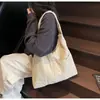 Bolso Casual de Hombro de Nylon para Mujer 2025 Primavera Nuevo Urbano Simple Ligero Estudiante Versátil Cruzado para Viajar