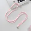 Lanyard para funda de teléfono universal, bandolera ajustable, caída larga, resistente a caídas, llavero para funda de teléfono duradero para mujer
