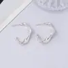 Amazon Transfronterizo Nuevos Pendientes Espirales de Cartílago Versátiles de Gama Alta Diseño de Nicho Moda Simples Pendientes Diarios