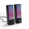 Nuevo Modelo Privado Pantalla Completa Luminoso Barra de Sonido Altavoz de Computadora Magnético de Alta Calidad Fabricante de Fuente de Audio Bluetooth