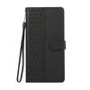 Nueva funda de cuero para teléfono móvil iPhone 16PROMAX funda de cuero repujado cartera soporte protección tridimensional anticaída