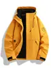 Chaqueta impermeable y cálida 3 en 1 marca Camel para mujer para montañismo y senderismo, chaqueta de plumón nueva para hombre para primavera, otoño e invierno