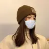 Gorro de Otoño e Invierno Gorro de Lana Tejida para Niños Gorro Frío Personalizado Gorra de Letra a Juego para Pareja de Otoño e Invierno Gorro de Hielo