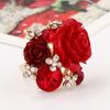 Anel Ajustável Personalizado de Resina Rosa Doce Nova Moda Anel Estilo Étnico Aliexpress Atacado