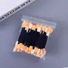 Aplicador de Sombra com Esponja Dupla 6,5cm Ferramenta de Maquiagem