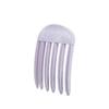 Peine de plástico con forma de viento para mujer, horquilla para el pelo con forma de cojín, estilo coreano, parte superior de cráneo alto, artefacto esponjoso, flequillo frontal, pinza esponjosa, accesorios para el cabello