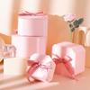 Nueva moda caja de regalo compañero universal caja de regalo para el Día de San Valentín cumpleaños caja de regalo compañero de boda caja octagonal caja vacía al por mayor